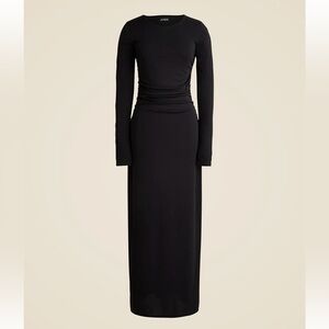 NWT - J.Crew Long-sleeve dress in jersey crepe